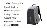Anti Theft Backpack With Usb Charging