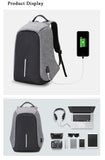 Anti Theft Backpack With Usb Charging